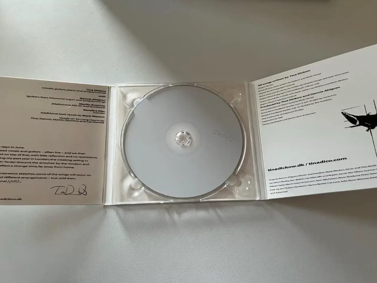 Billede 3 - Tina Dickow Notes cd