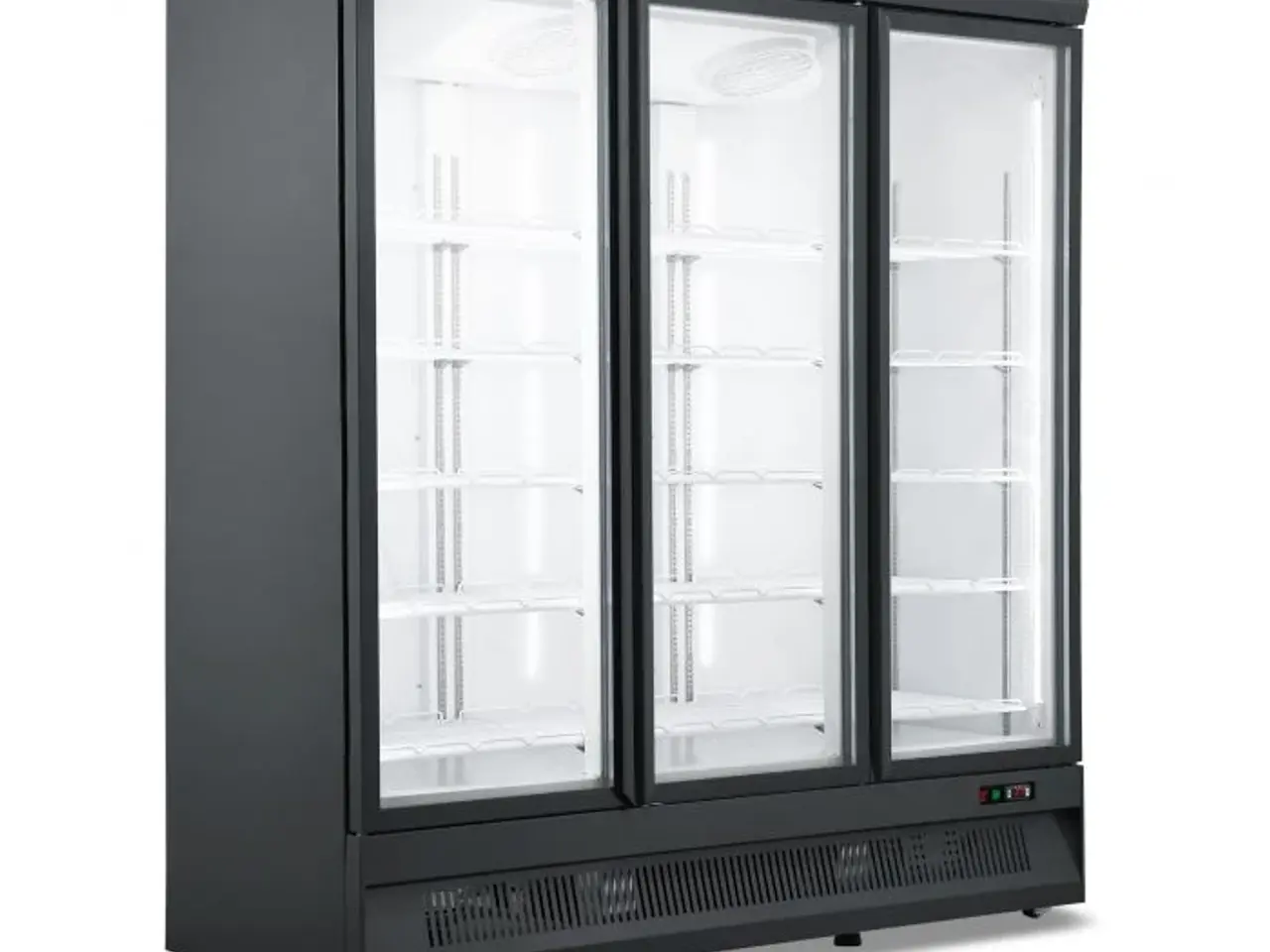 Billede 1 - Combisteel display køleskab – sort – 0,58 kW