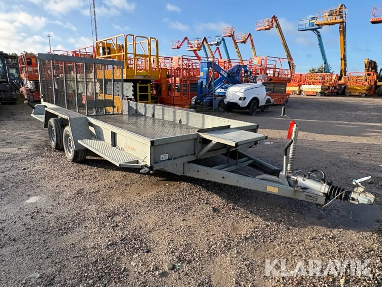 Billede 2 - Maskintrailer Variant 3518B4 Maxi Load, 2 aksler, 3.500 kg