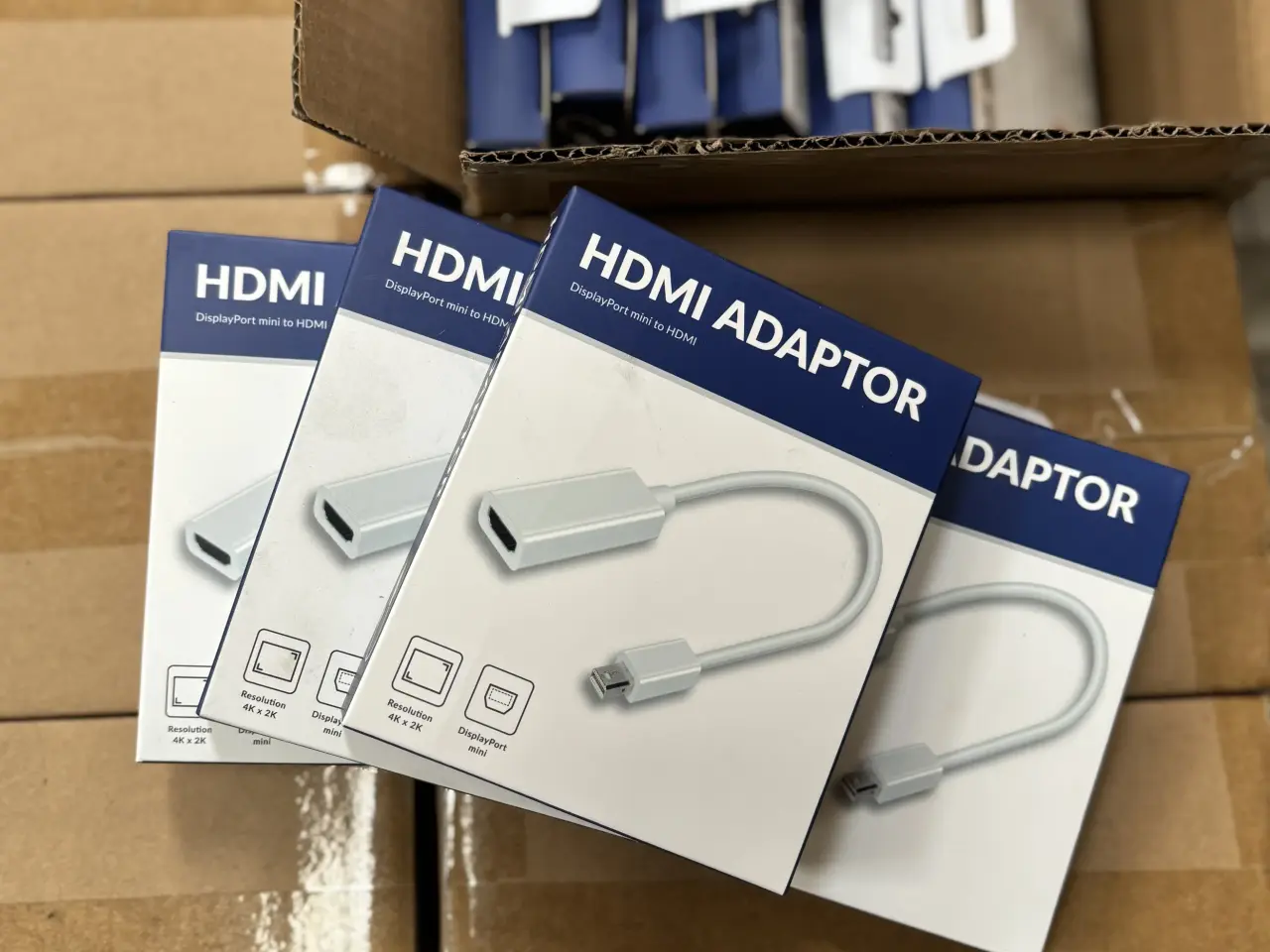Billede 1 - 100 stk HDMI adaptor - Pris: 1000 kr for alle