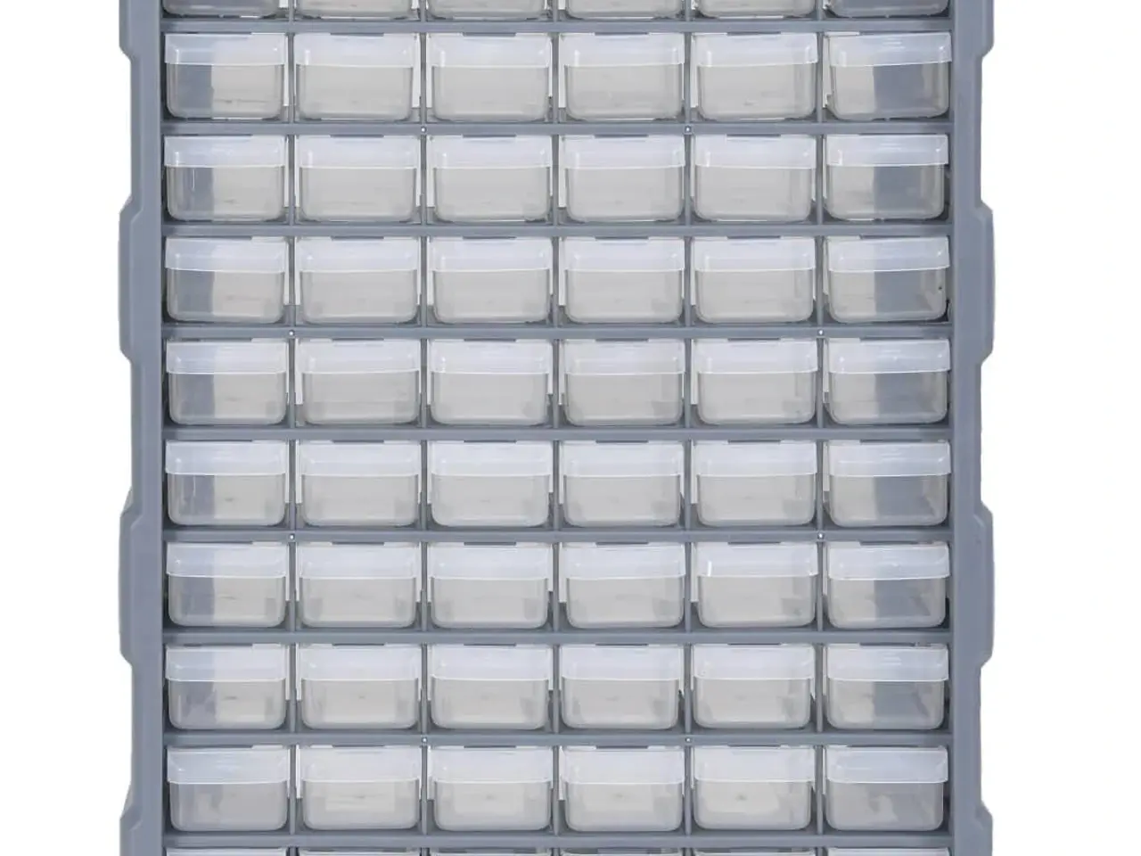 Billede 4 - Skuffereol med 60 skuffer - grå PP, 38×16×47,5 cm