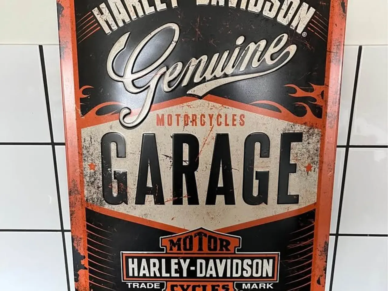 Billede 1 - Harley Davidson Skilt