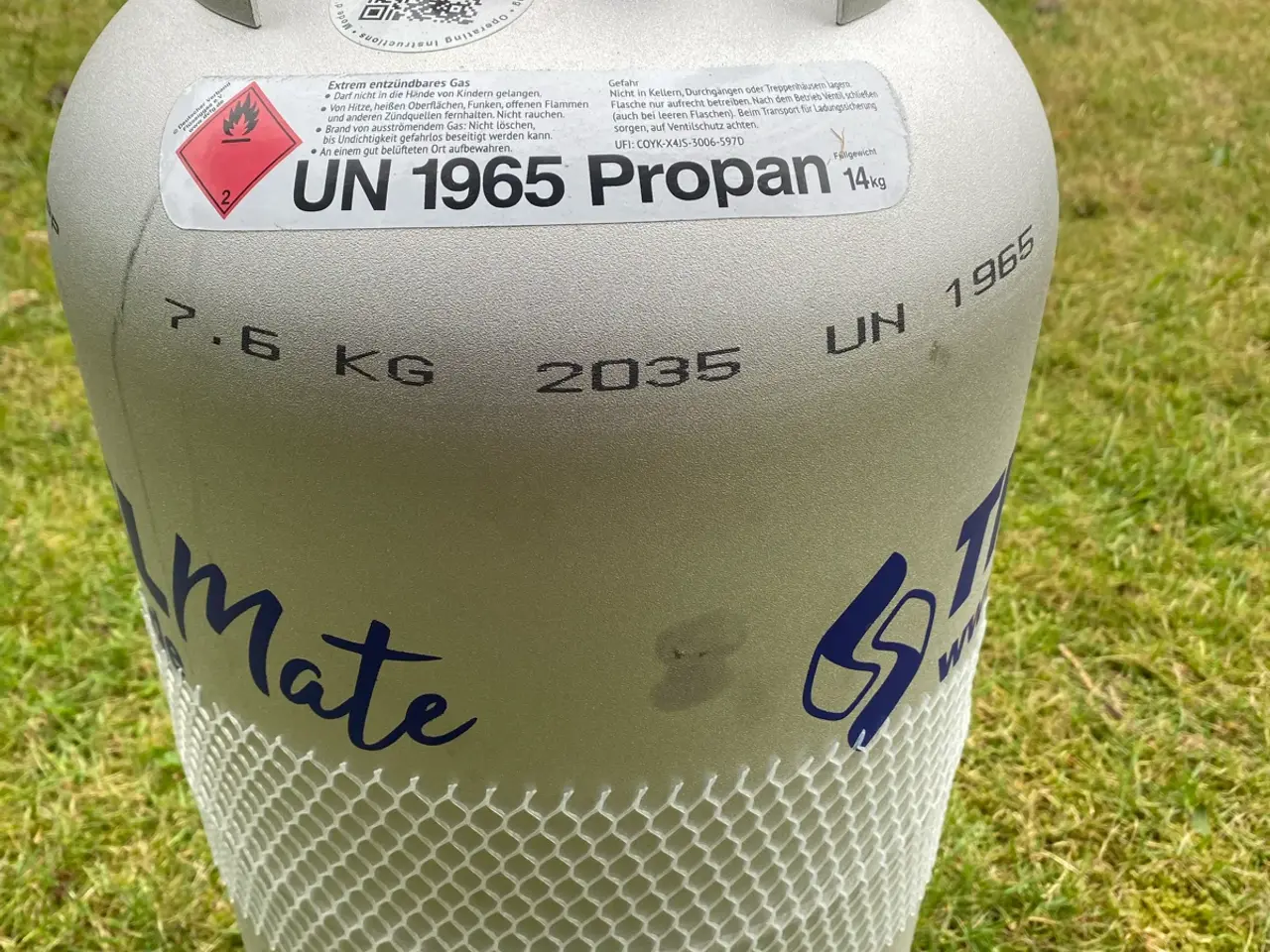 Billede 1 - Alugas fyldeflaske 33,3L (ca 18 kg)