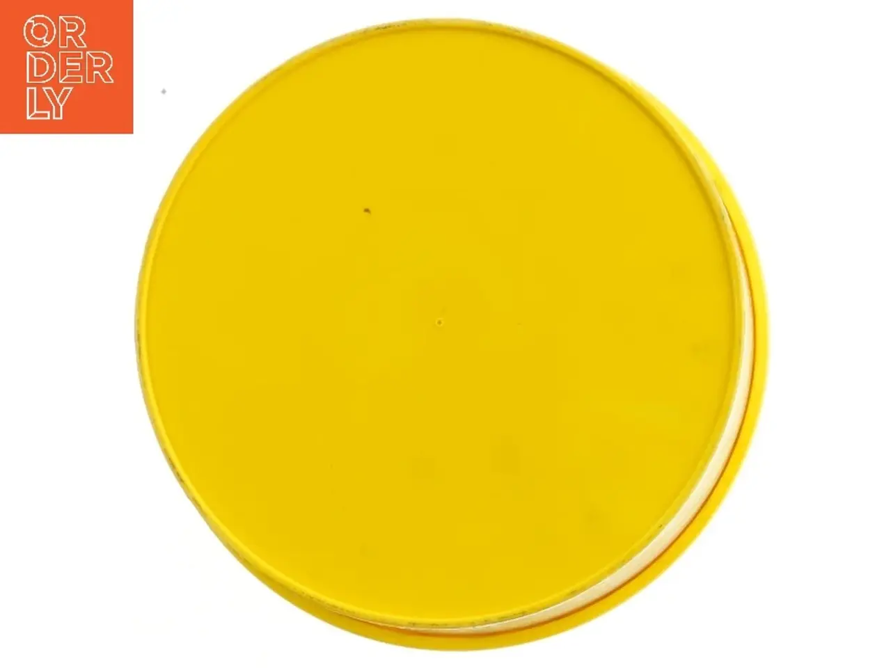 Billede 3 - Rund opbevaringskasse med låg (str. 19x8 cm)