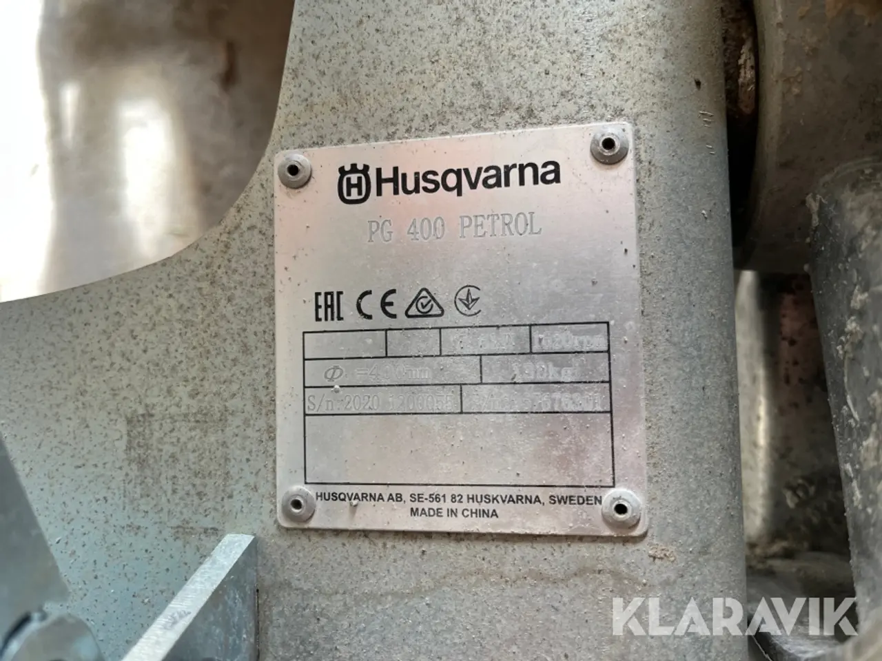 Billede 10 - Betonsliber Husqvarna PG 400 Petrol