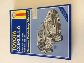 Haynes bilbog for Toyoto Corolla