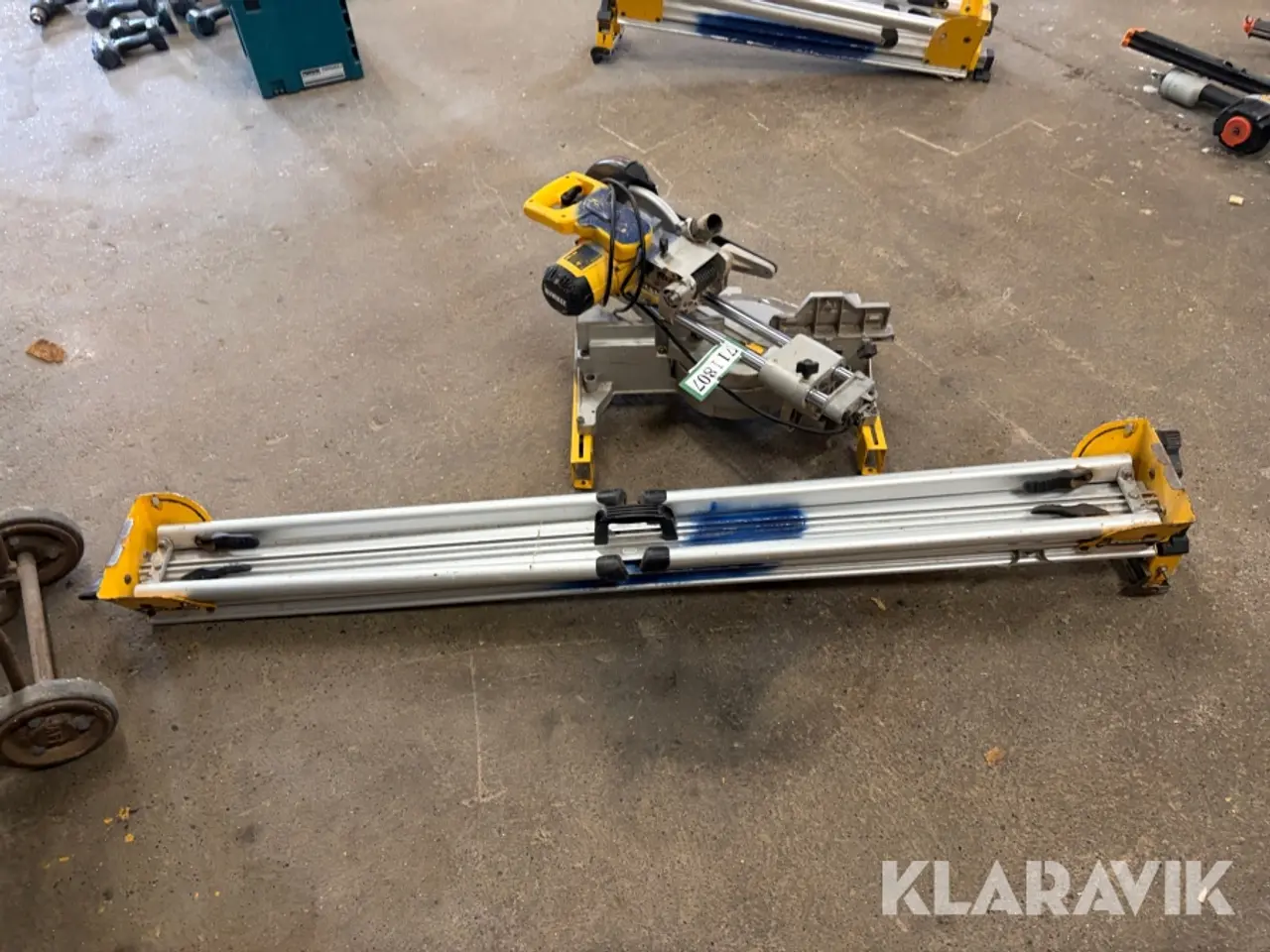 Billede 3 - Kap-/geringssav Dewalt DW712N med stativ