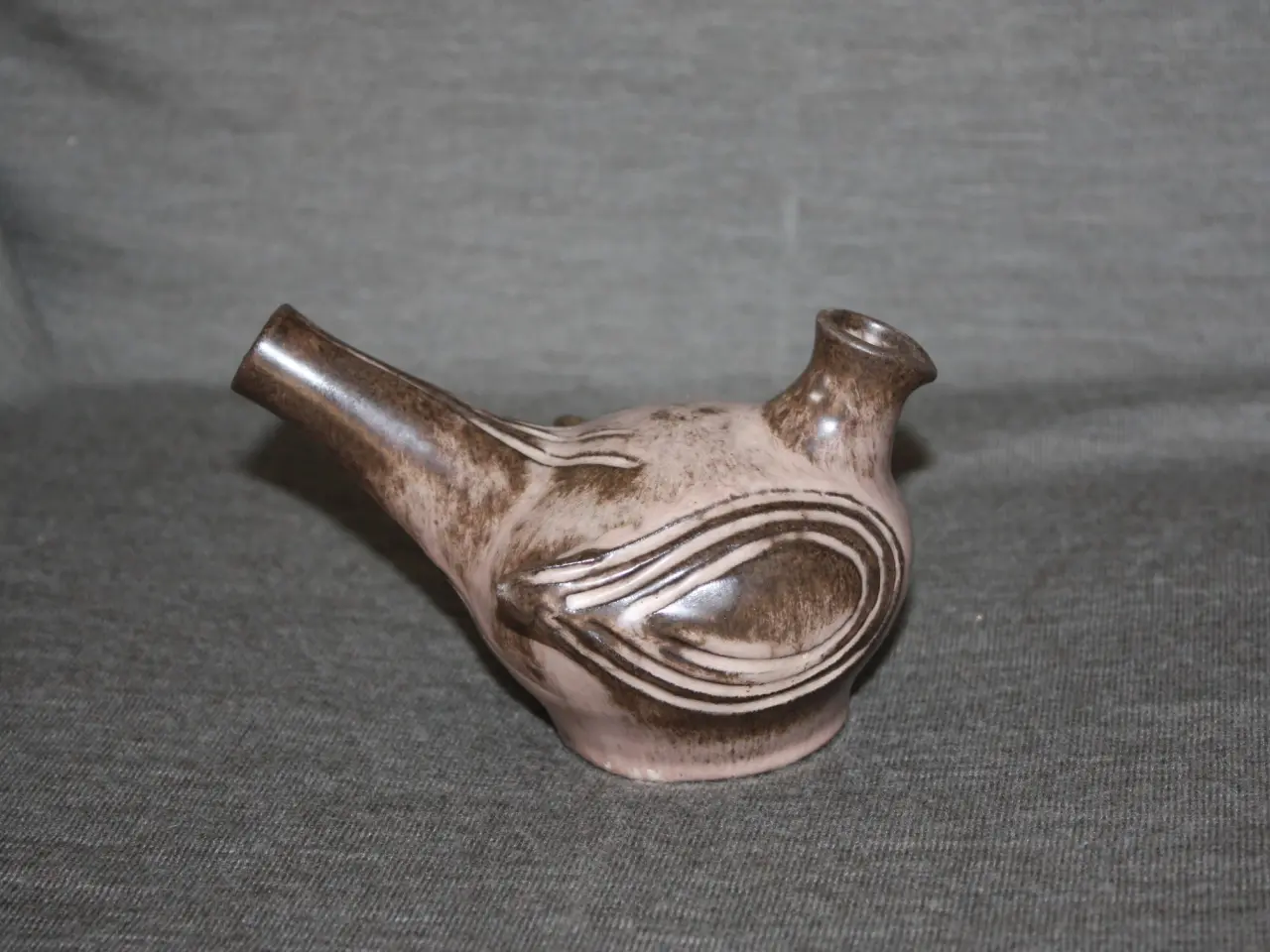 Billede 2 - Keramisk figur med sign. AD