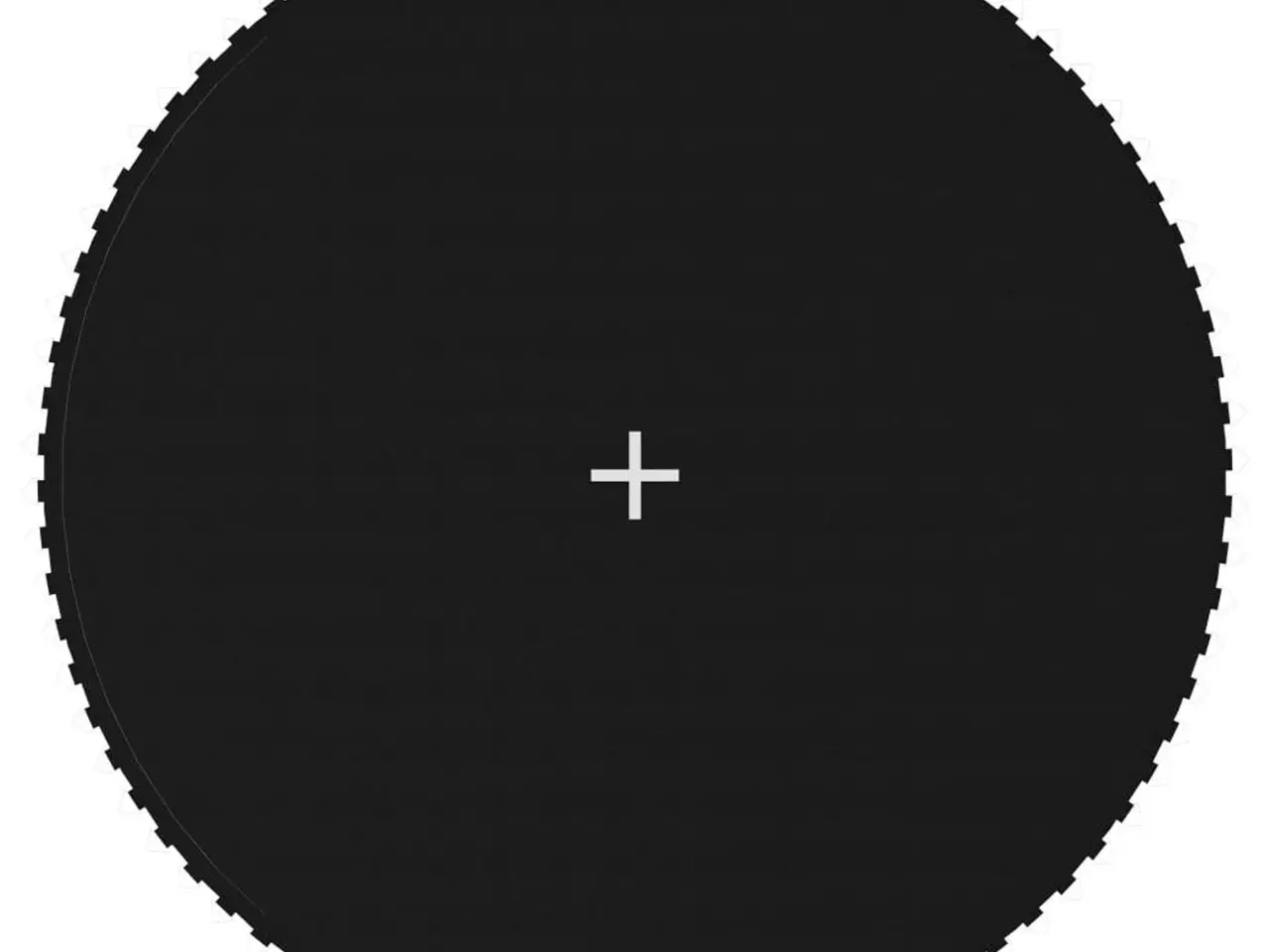 Billede 1 - Trampolinmåtte til rund trampolin 14 ft/4,27 m - sort polypropylen