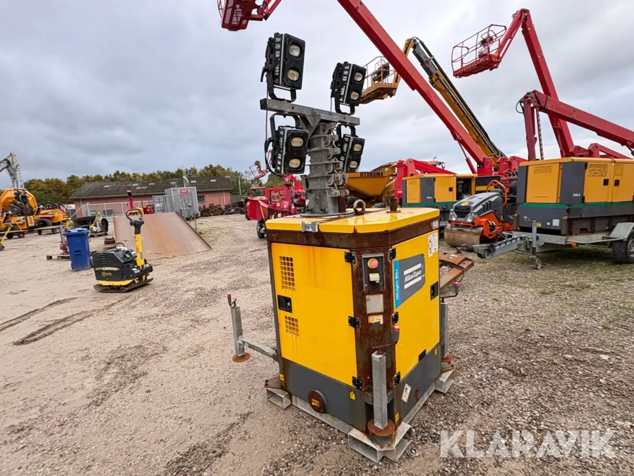 Billede 2 - Teleskoplysmast Atlas Copco HiLight B5+ 8 meter