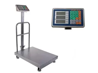 Vægt med digitalt display, 150 kg.