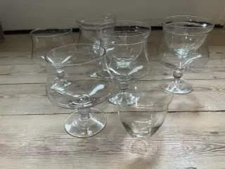 Kaviarglas / rejecocktailglas med indsats