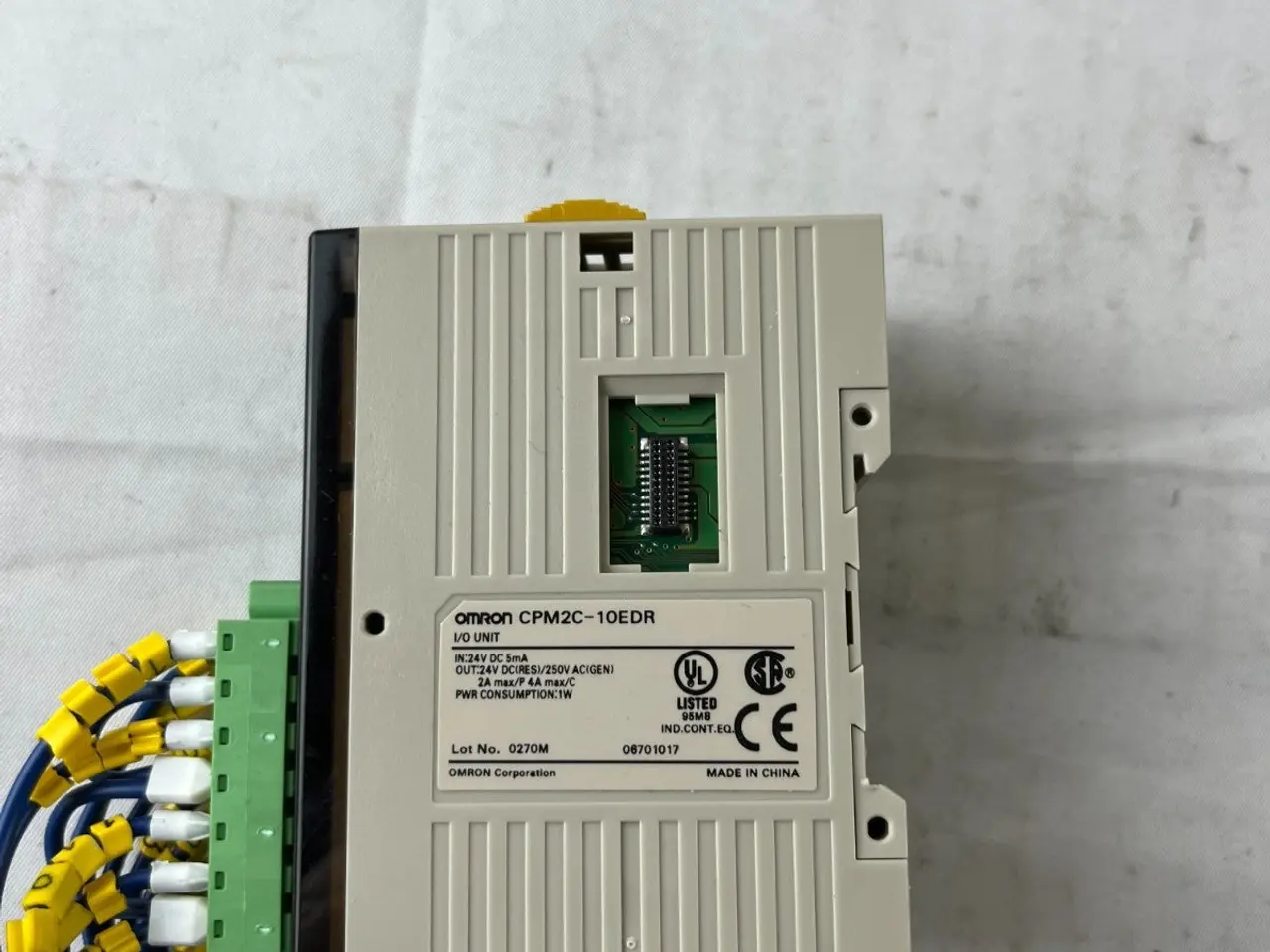 Billede 7 - Omron CPM2C-10EDR I/O Unit 6x 24V DC Inputs 4x med