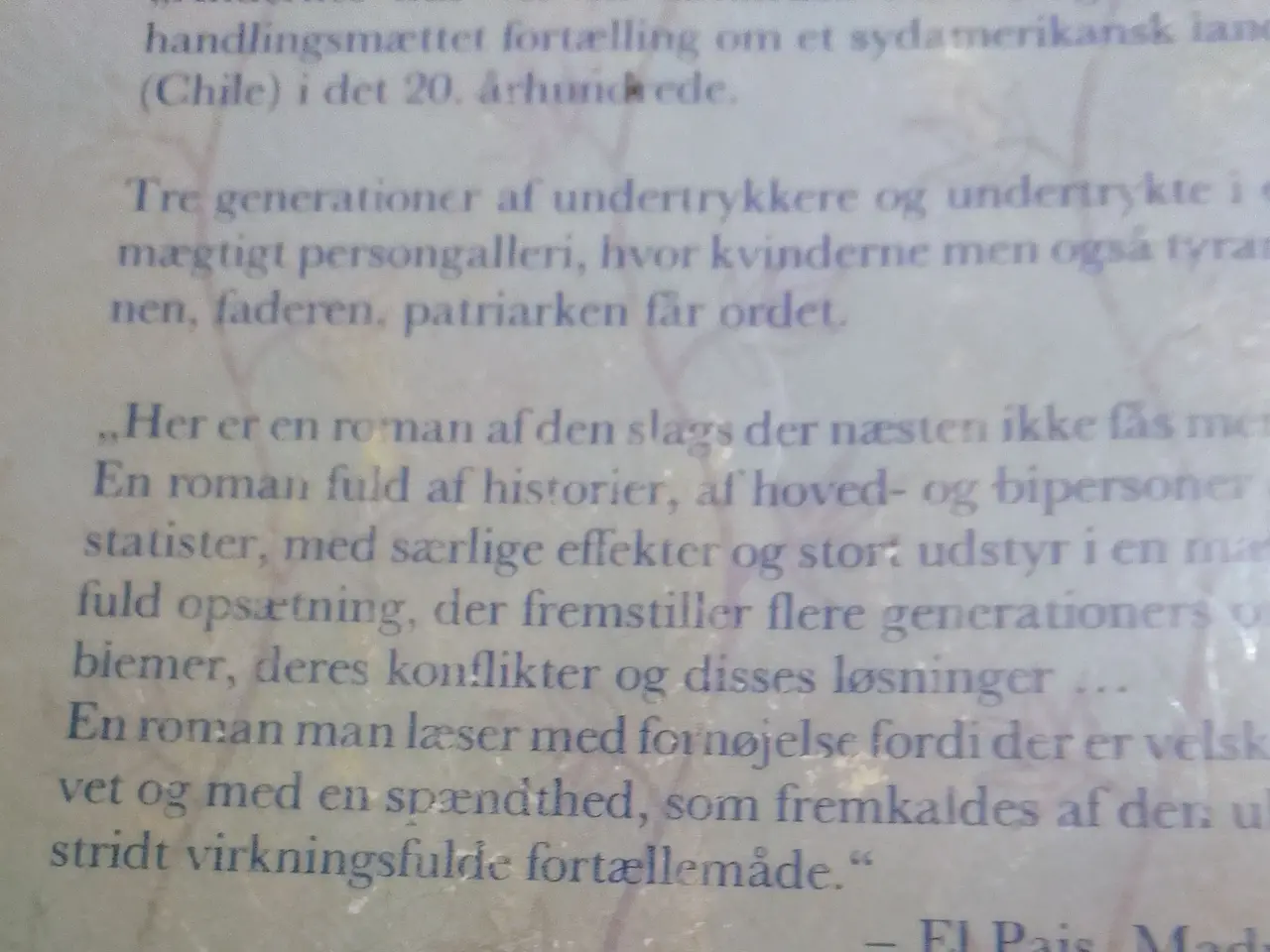 Billede 2 - Isabel Allende: Åndernes hus.