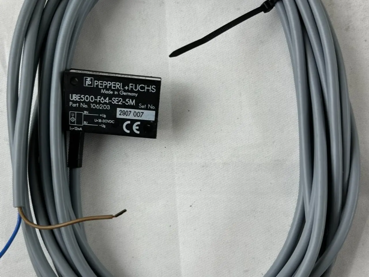 Billede 1 - Pepperl+Fuchs UBE500-F64-SE2-5M Ultrasonic Sensor