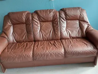 Sofa og lænestol fra Hjort Knudsen