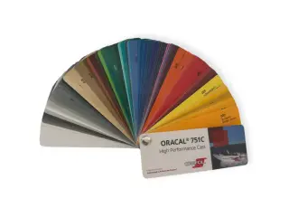 Oracal 751 Farvekort - Vifte