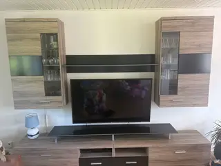 TV møbler med lys i