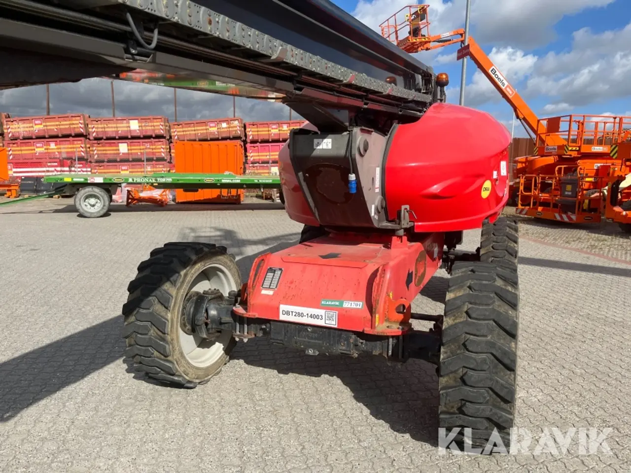 Billede 9 - Bomlift Manitou 280TJ 28meter
