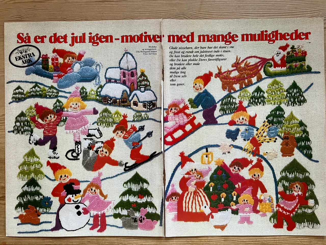 Billede 1 - Strygeark - Så er det jul igen -
