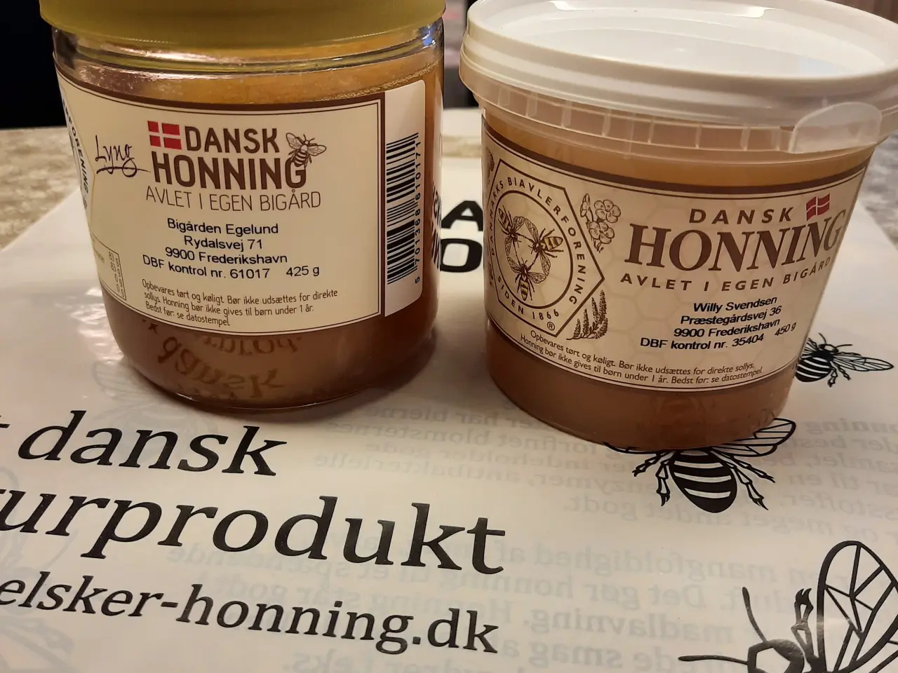 Billede 4 - Honning fra egen bigård.