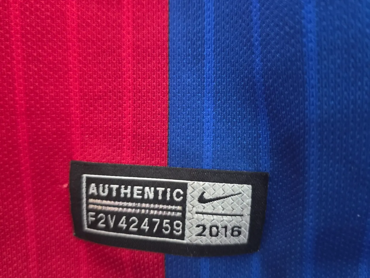 Billede 4 - Nike FC Barcelona 2016/17 fodboldtrøje blå/rød