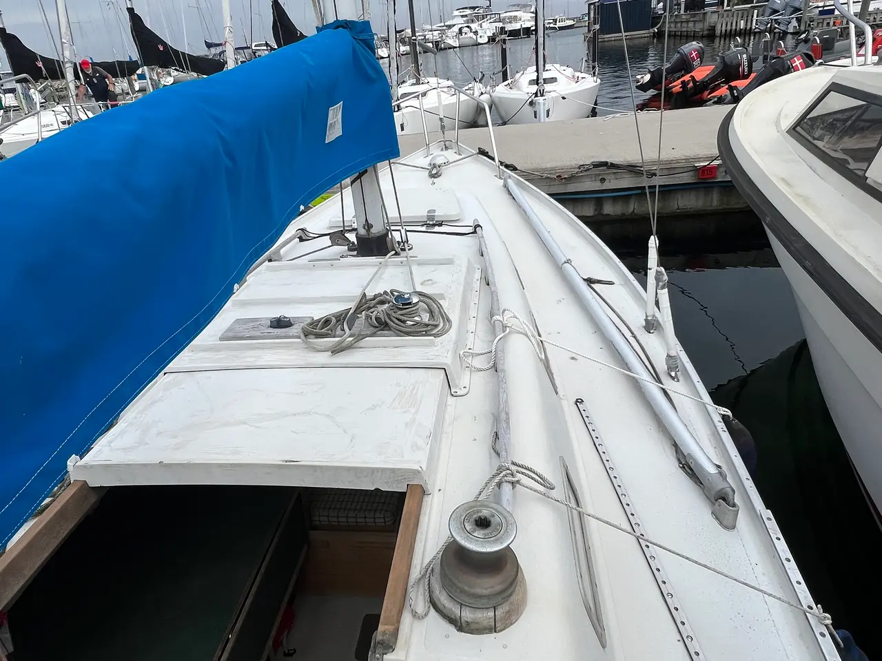 Billede 16 - Spækhugger sejlbåd rød D137