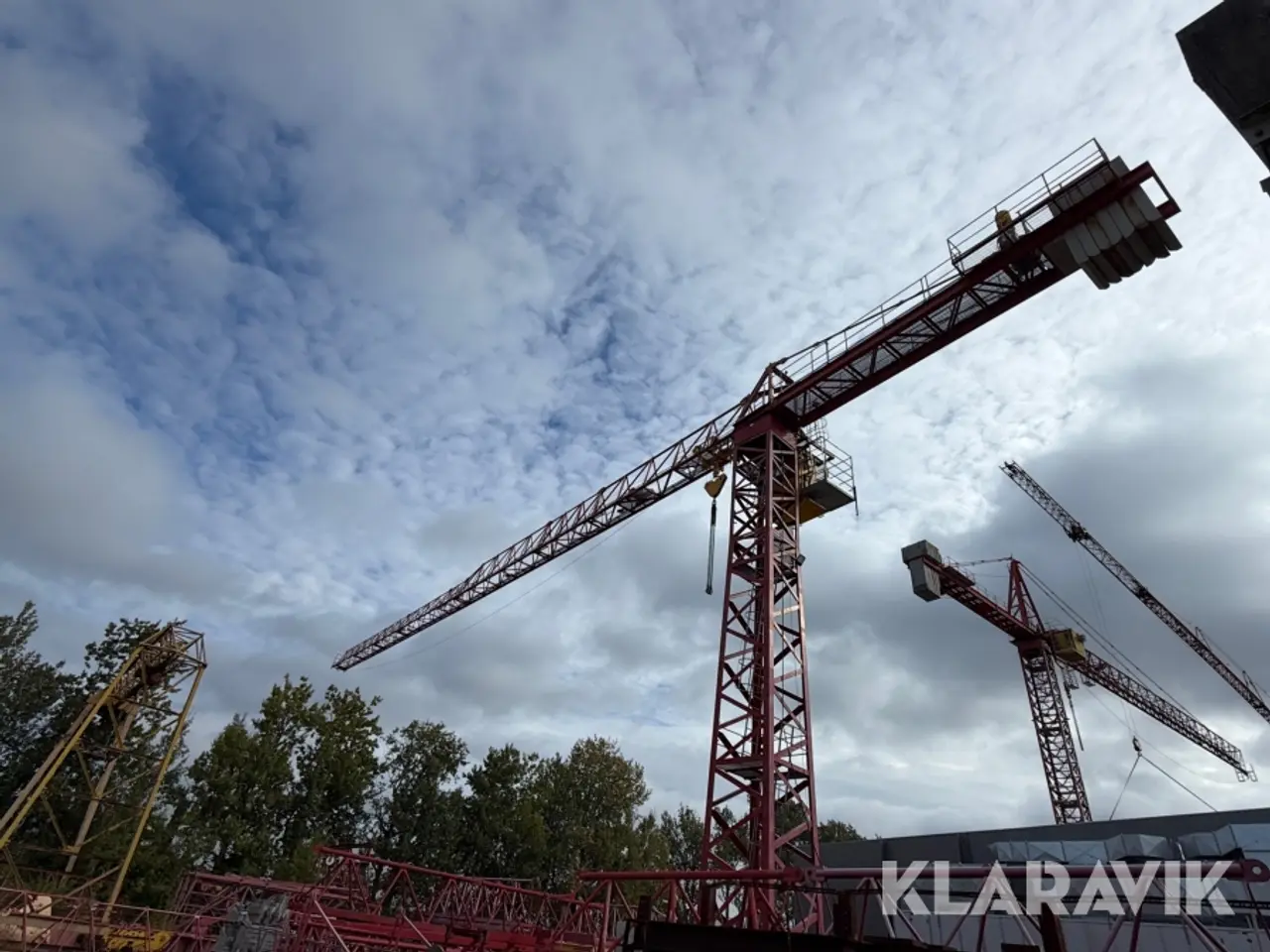 Billede 3 - Tårnkran Krøll Cranes K130F med 4.5 x 4.5 meter bundkryds 1 styk