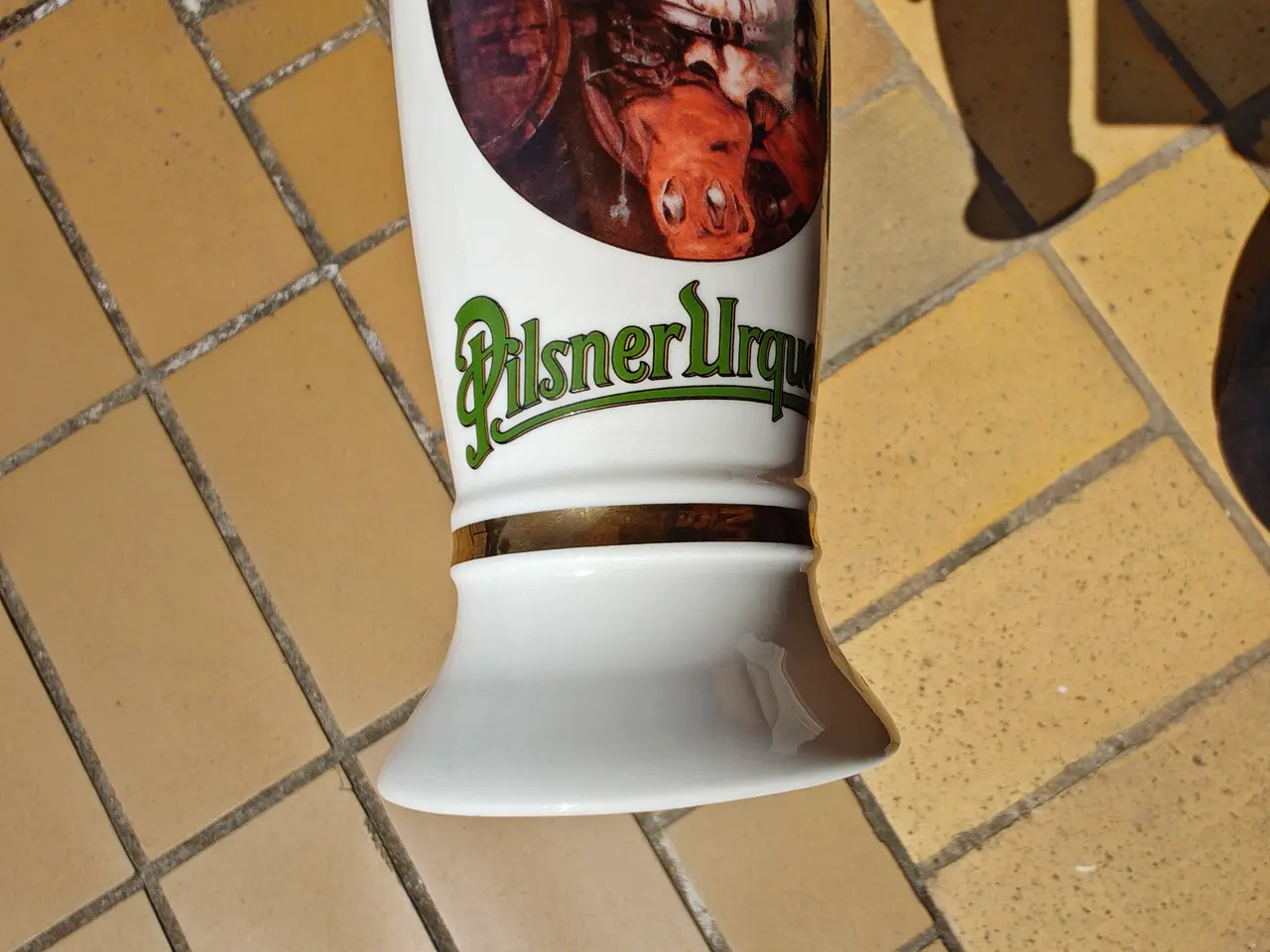 Billede 2 - Pilsner Urquell Ølglas eller Vase