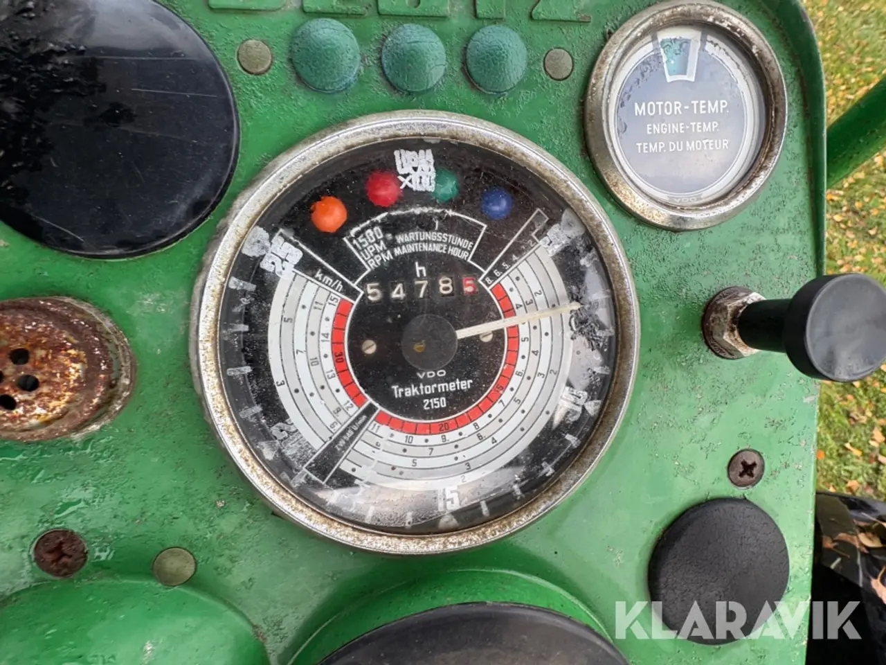 Billede 10 - Veterantraktor Deutz D40 luftkølet F3L 812