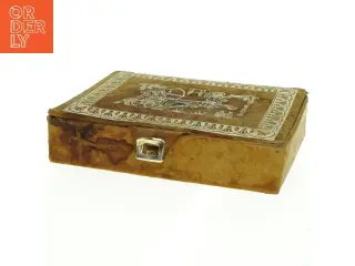 Gammel smykkeskrin (str. 23 x 16 cm)