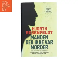 Manden der ikke var morder af Michael Hjorth (f. 1963-05-13) (Bog)