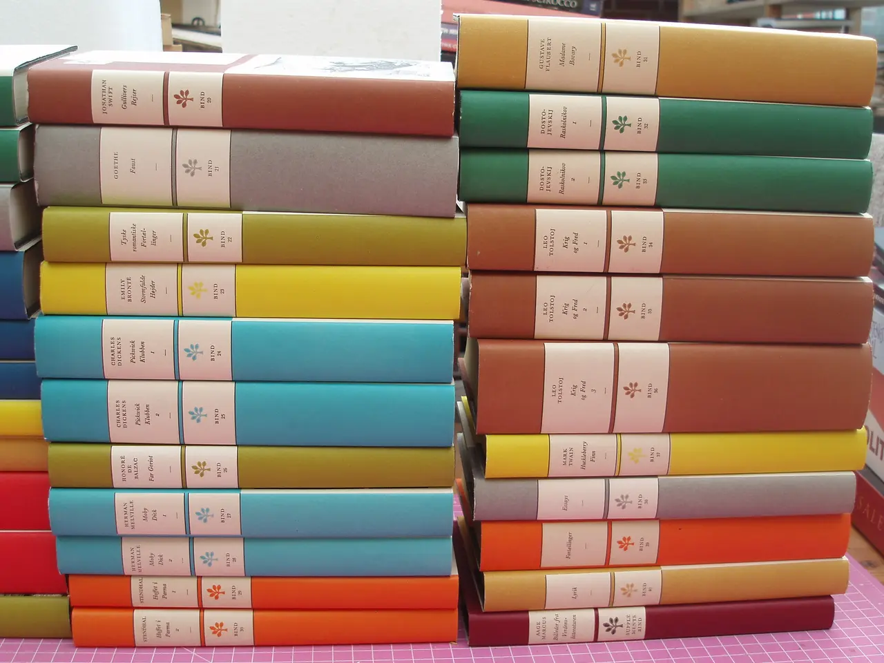 Billede 7 - Gyldendals Bibliotek Verdenslitteratur Hardback