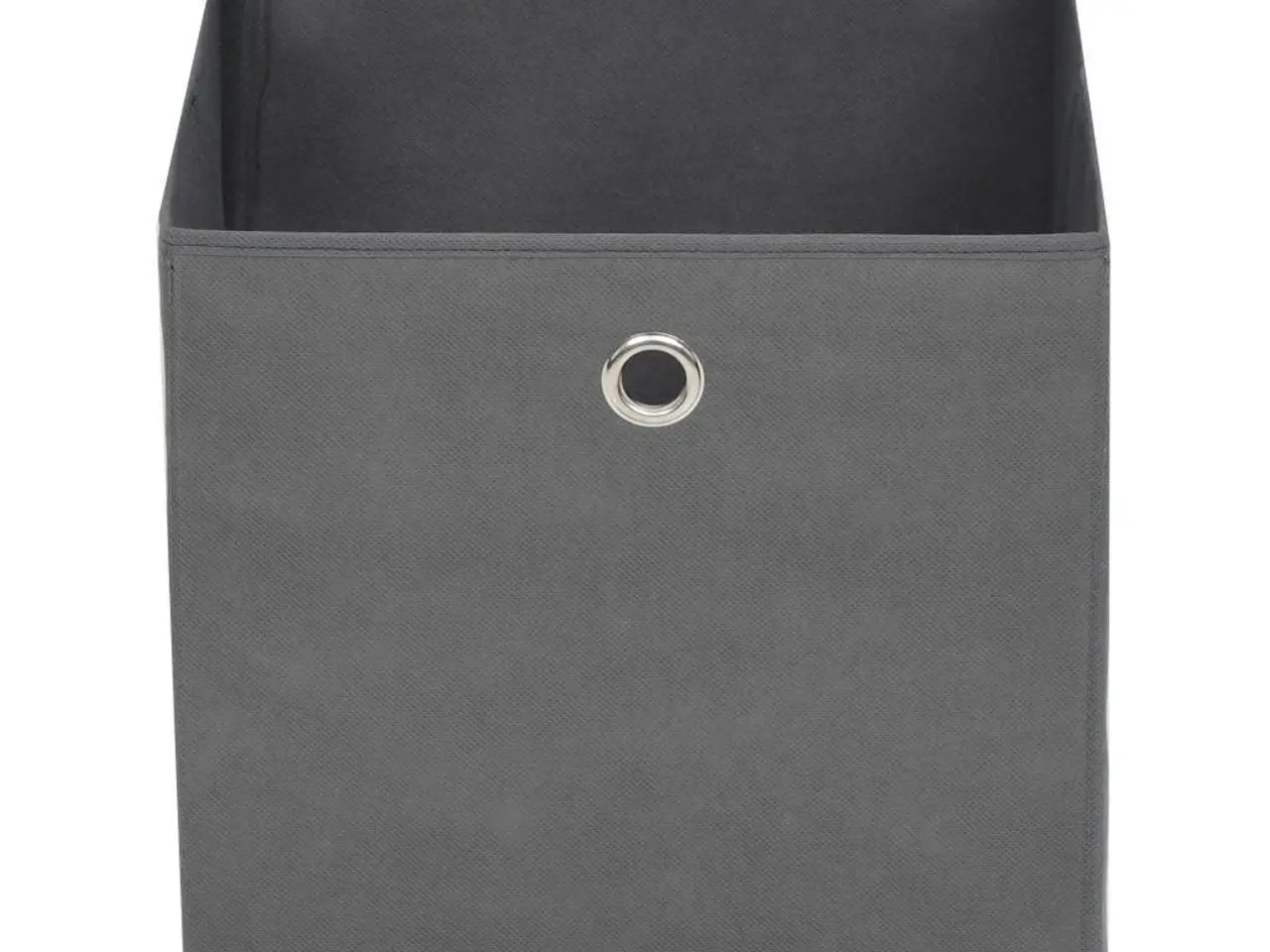 Billede 5 - Opbevaringskasser 10 stk. ikke-vævet stof 32x32x32 cm grå