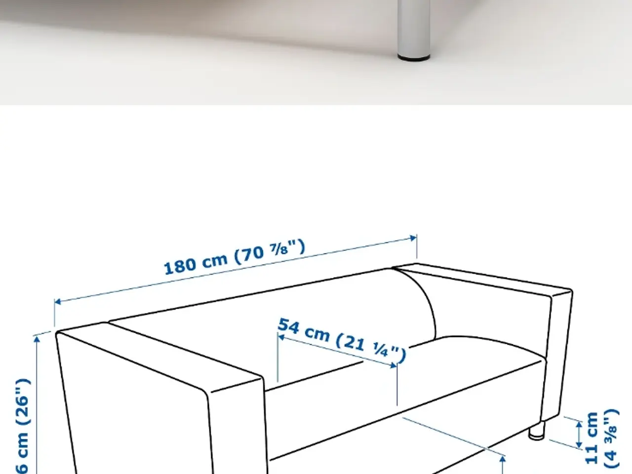 Billede 4 - 2 pers sofa.