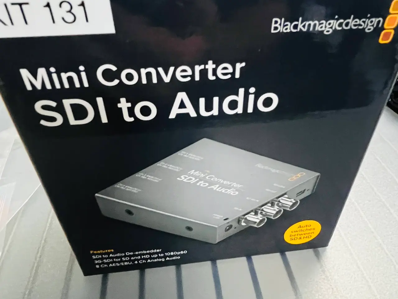 Billede 2 - 2 stk. mini converter BLACKMAGIC SDI to Audio