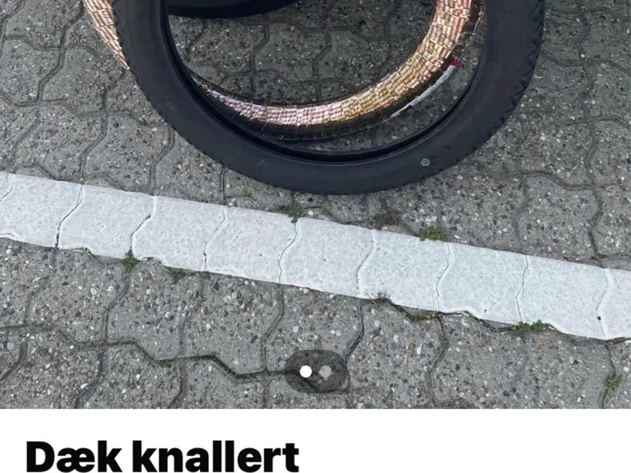 Billede 1 - Knallert dæk