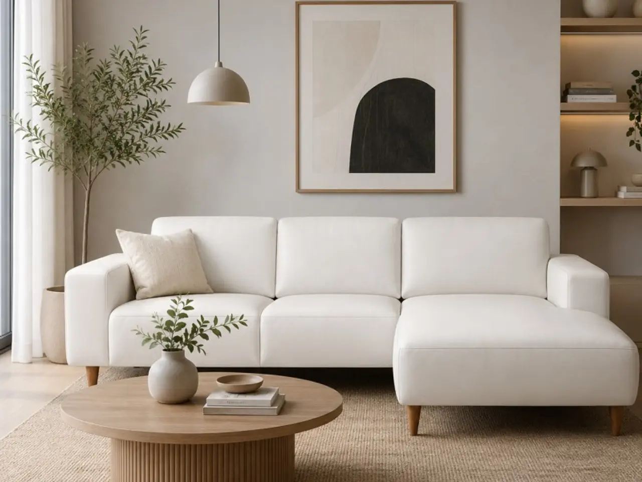 Billede 4 - Hjort Knudsen Copenhagen læder chaiselongsofa højrevendt