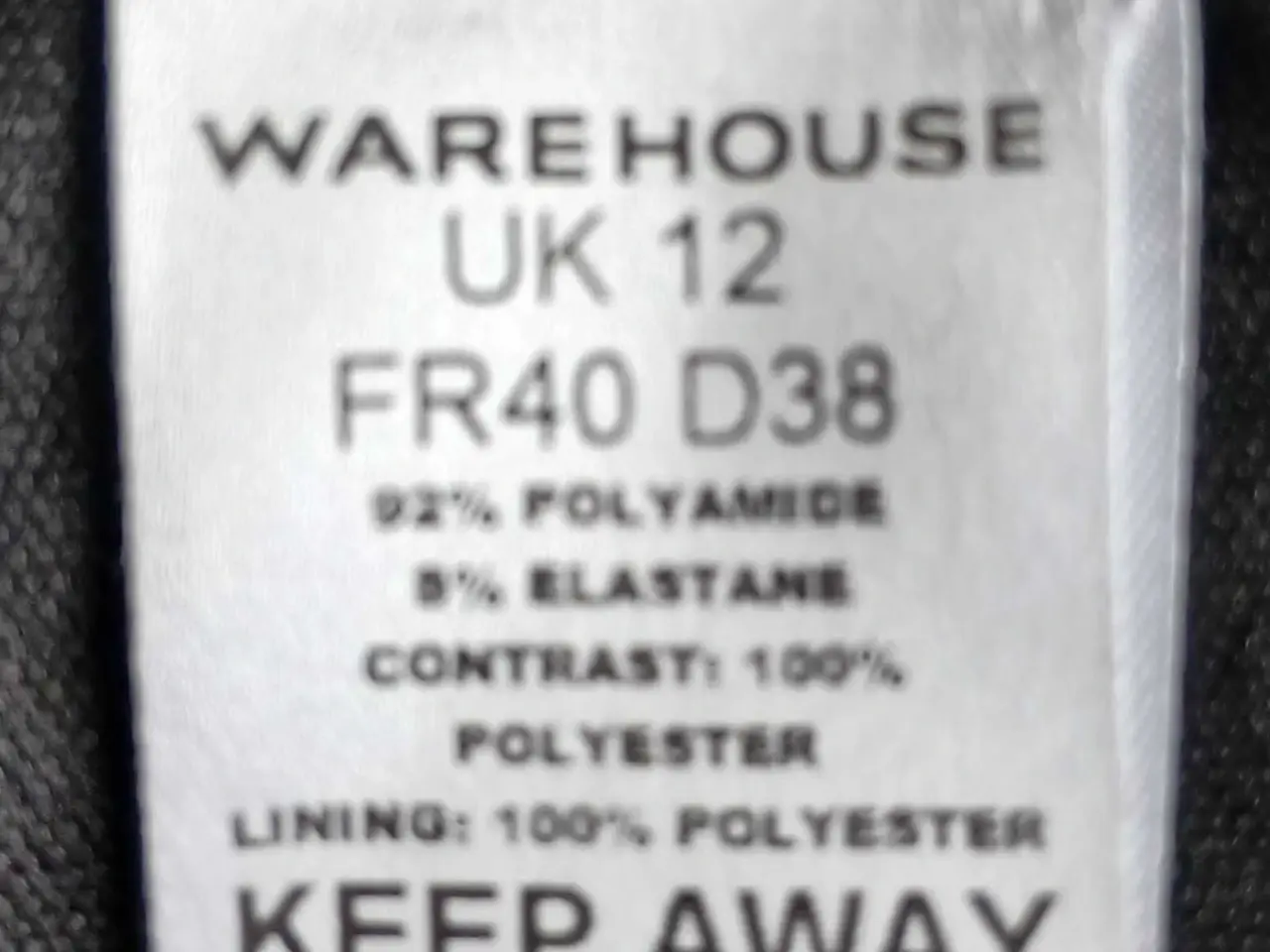 Billede 8 - Kjole. Warehouse. Large/40