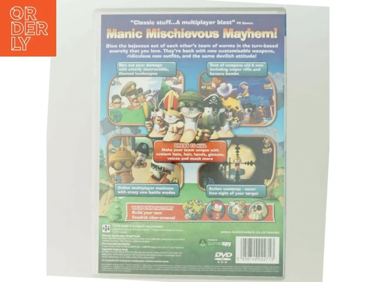 Billede 3 - Worms 4 Mayhem PC spil fra Ubisoft