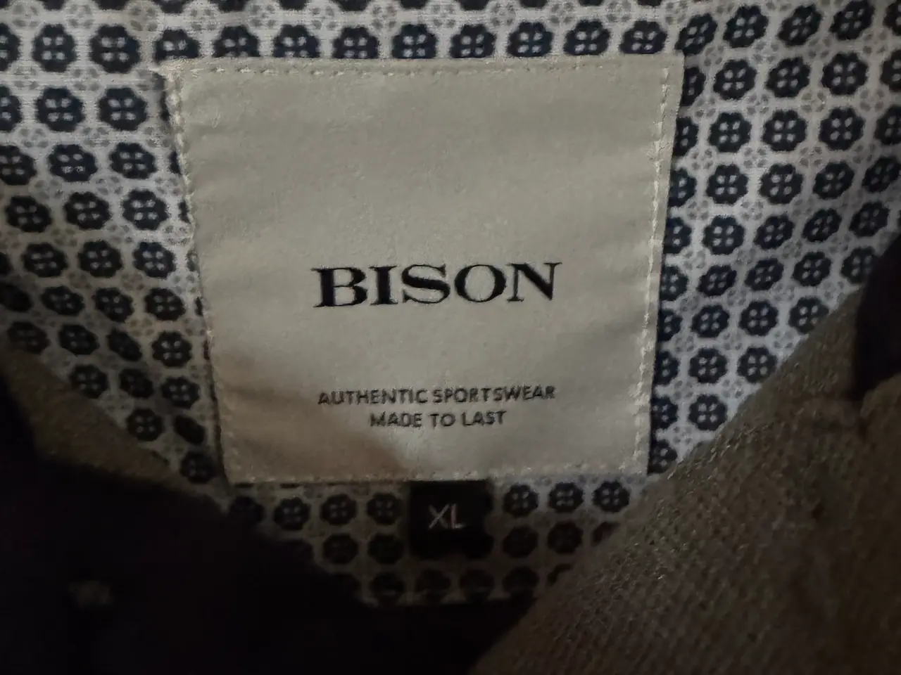 Billede 2 - Bison polo, str. XL, brun
