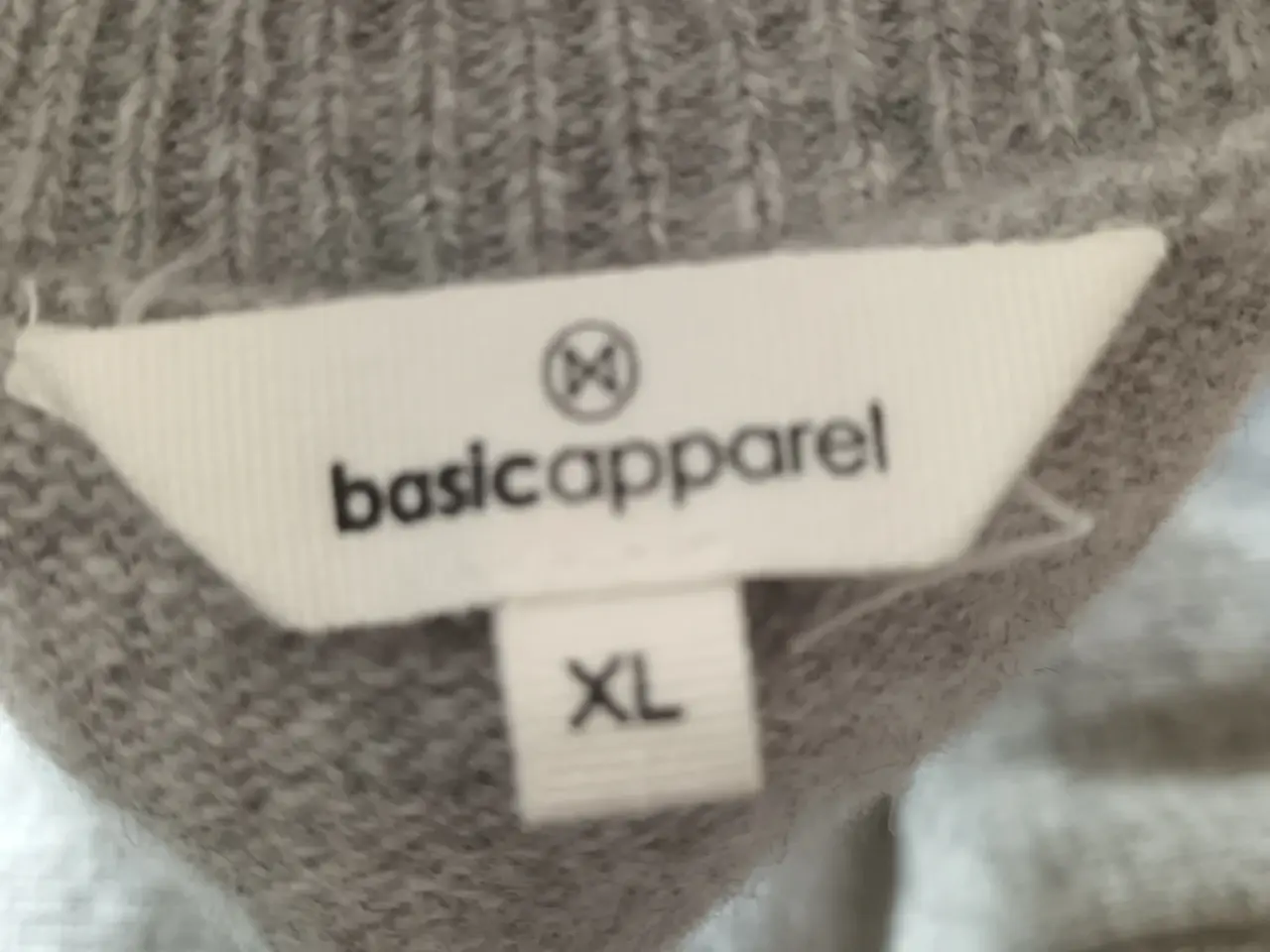 Billede 2 - Basic Apparel, Lang sweaters, grå, str XL