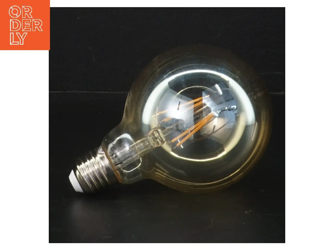 Billede 1 - LED lys pære (str. Ø. 10 cm)