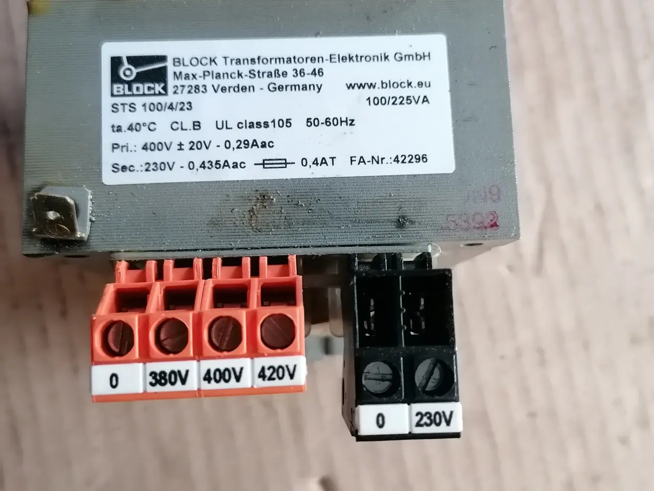 Billede 2 - Omformer 400-230volt