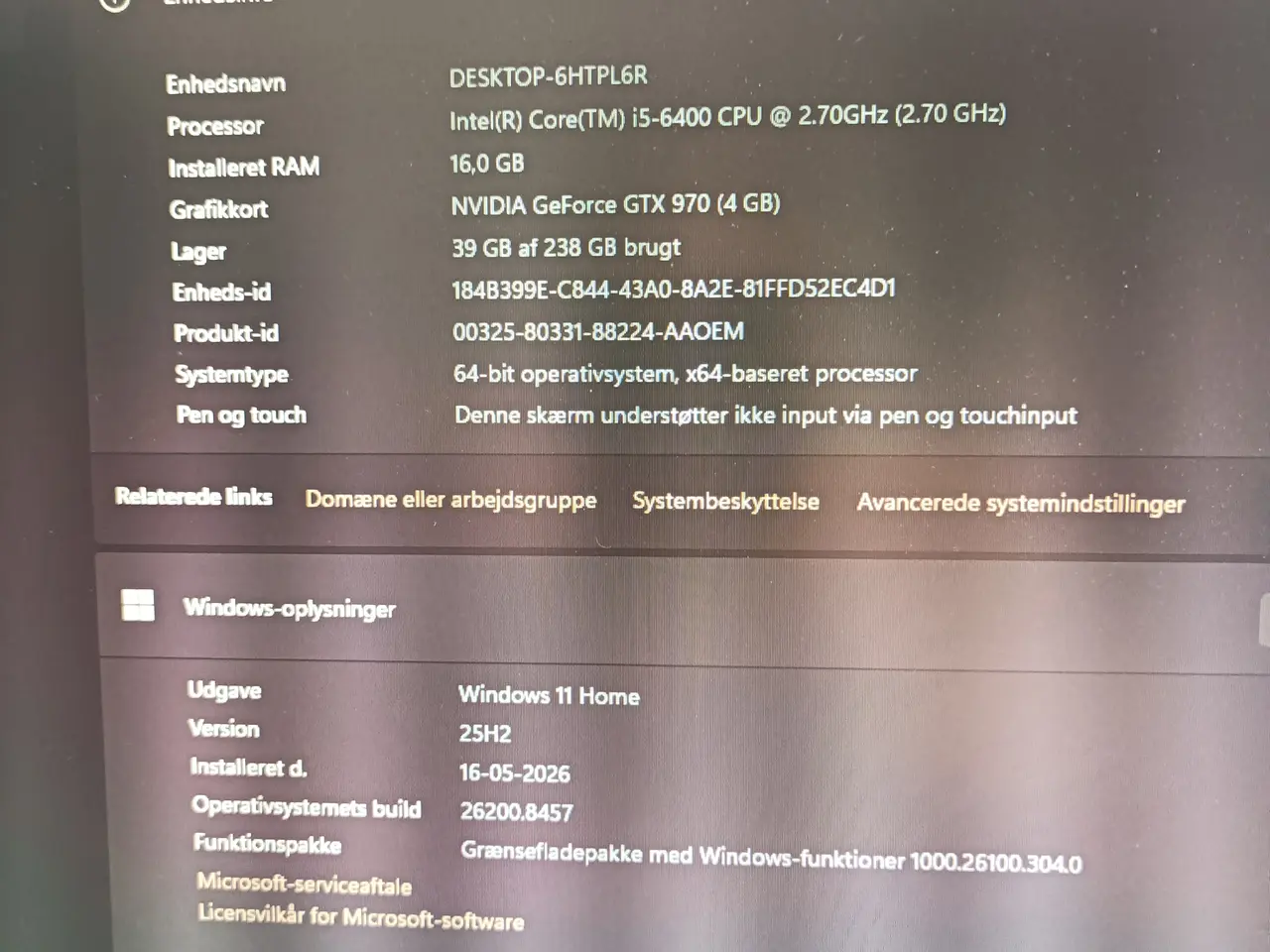 Billede 9 - Komplet Acer Predator gamer setup.. 