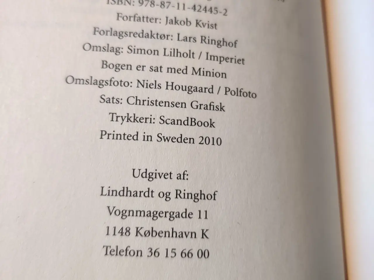 Billede 3 - MØLLEHAVE ET LIV HAR FEM AKTER