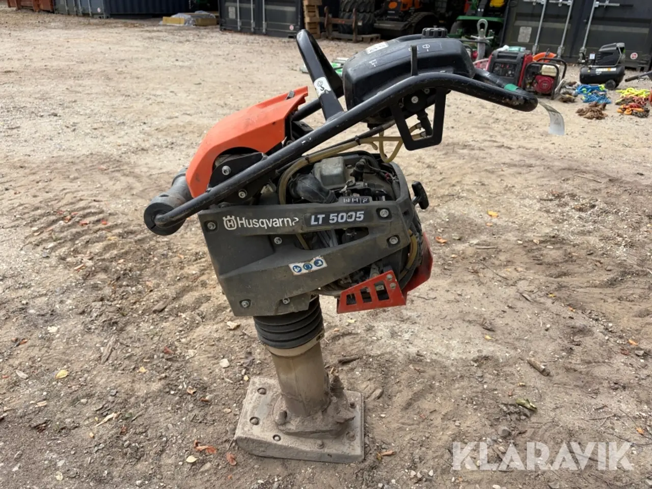 Billede 2 - Pladevibrator Husqvarna LT 5005