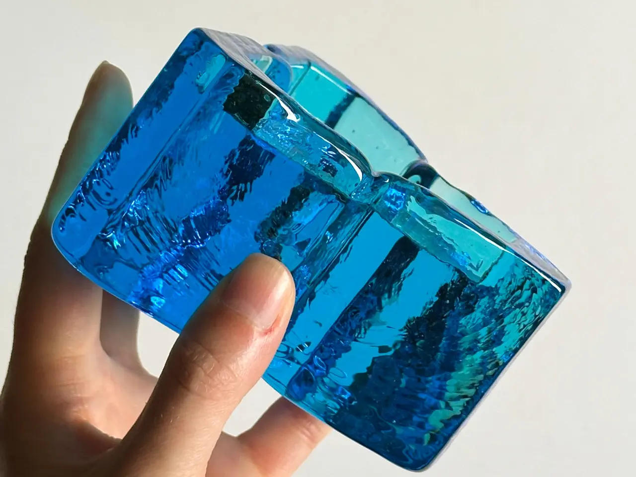 Billede 5 - Turkis glasstage