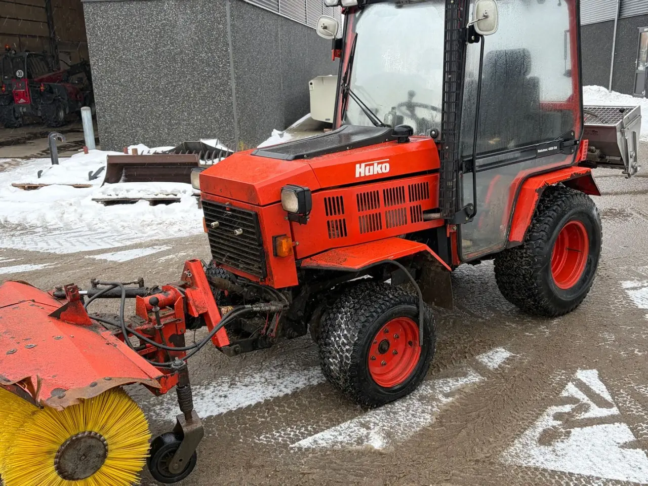 Billede 1 - Hako Hakotrac 4500 DA M. Sneplov, kost og saltspreder