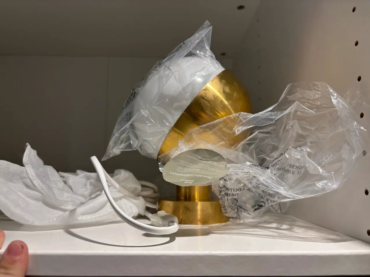 Billede 1 - VL Studio Væglampe Ø150 Brass – Louis Poulsen